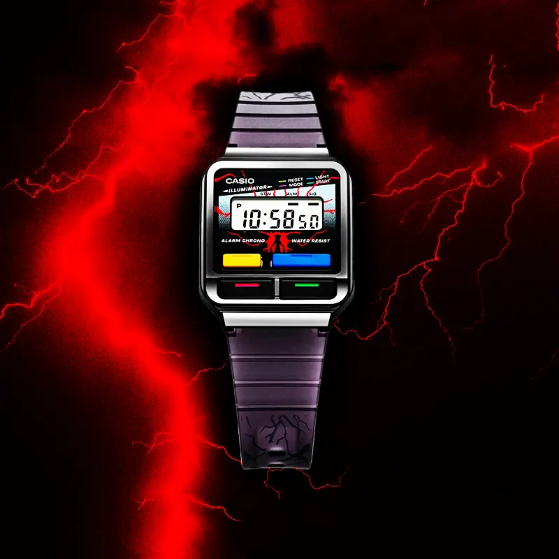 Casio x Vintage Stranger Things  Retro Digital Watch- A120WEST-1A